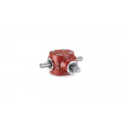Boîtier renvoi d’angle fonte 30 ch.  Rapp. 1 : 1 - 1’’3/8Z6
